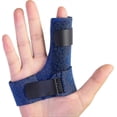thumbnail image 1 of Sumifun Trigger Finger Splint for Index Middle Ring and Pinky Fingers - Arthritis Pain Relief Tendon Injury Support Broken Mallet Finger Stabilizer, 1 of 5