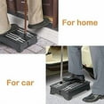 thumbnail image 6 of 5 inch Portable Folding Step Stool, Non-Slip Textured Grip Surface, Black, 6 of 7