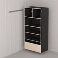 thumbnail image 6 of Prepac HangUps 36" Large Wooden Garage Storage Cabinet in Black, 6 of 14