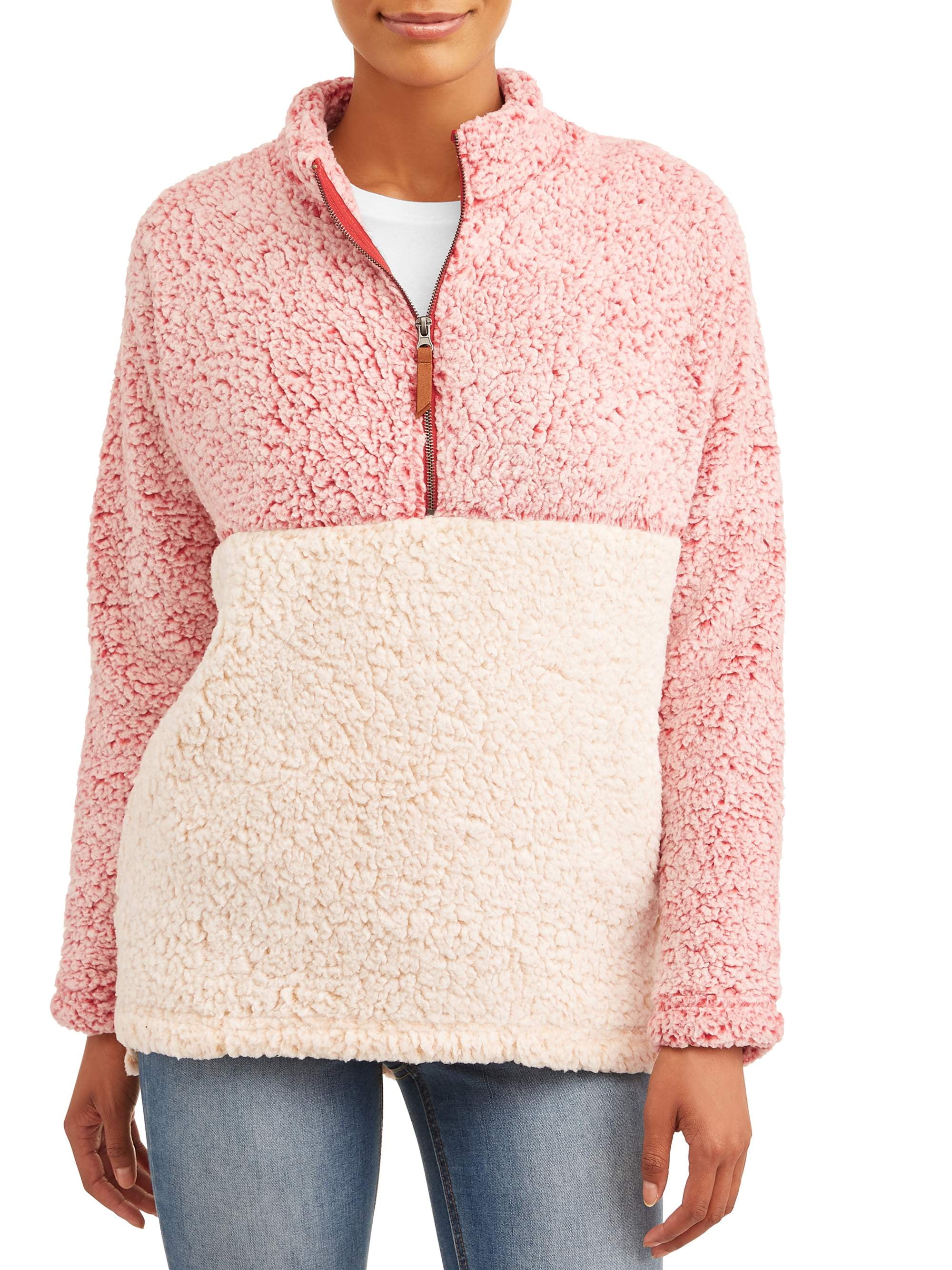 time and tru fleece pullover