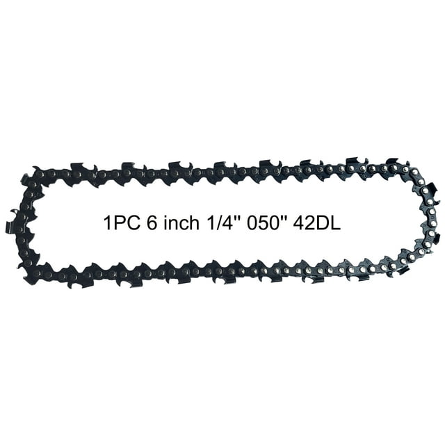 6" Chainsaw Chain for Worx WG307 WG320 WG321 1/4 .050" 42DL Replacement