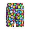thumbnail image 5 of Fotbe Colorful Easter Eggs1 Pajama Shorts for Men, Men's Pajama Bottoms, Sleepwear,Short Pajama Pants-XX-Large, 5 of 9