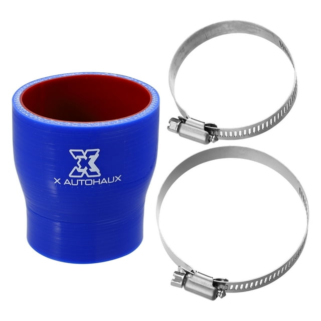 Recto Silicona Manguera Tubo Azul Rojo para Coche 51x64mm