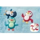 thumbnail image 4 of Baby bath water toy - 3 pack Bath Toys Wind up Backstroke Swimming Penguins for Kids (Blue,red and green), 4 of 5