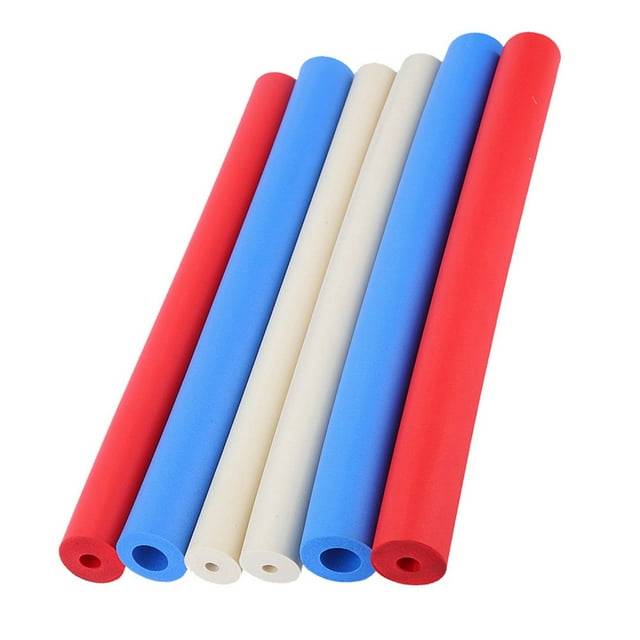 Funda Con de Espuma, 6 Uds., Tomo de Agarre Antideslizante para utensilios, Bolígrafos, Maquinillas de Afeitar, 12 Pulgadas de Largo, 3 colores