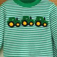 thumbnail image 4 of NOLDARES Toddler Baby Boy Fall Clothes Printed Long Sleeve Pullover Sweatshirt Tops Joggers Pants Set Winter Outfits Size:3-6 M,Green, 4 of 7