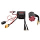 thumbnail image 2 of ESC Y Motor Combo, 60A ESC 3650 4700KV Motor Aluminio CNC Shell Motor Sin Escobillas Con Sensor De Temperatura Para Traxxas 1/10 RC Vehicle ANGGREK RC Brushless Motor ESC Combo, 2 of 8