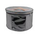 thumbnail image 1 of Caja de almacenamiento para sombreros, organizador de armario decorativo, caja de sombreros para viajes, Gris, 1 of 9