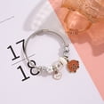 thumbnail image 3 of Pulsera De Acero Inoxidable Pandora BTS Para Hombre Y Mujer DIY , Abierta De Amor De Dibujos Animados, 3 of 4