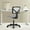 Gray, variant on Basics Rolling Desk Chair, Adjustable, Low Back, Padded Seat, Breathable Mesh, Swivel, Black