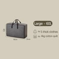 thumbnail image 4 of Birdeem Sac de Rangement Grande Capacité avec Poignée Sac de Rangement Grande Capacité Seau de Rangement Pliable pour Couette Couverture, 4 of 12