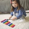 thumbnail image 2 of Labymos 15 Keys Xylophone Colorful Musical Percussion Instrument Early Education Instrument for Music Sense Development, 2 of 8