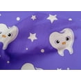 thumbnail image 5 of oneOone Cotton Poplin Medium Purple Fabric Teeth Quilting Supplies Print Sewing Fabric By The Yard 42 Inch Wide, 5 of 6