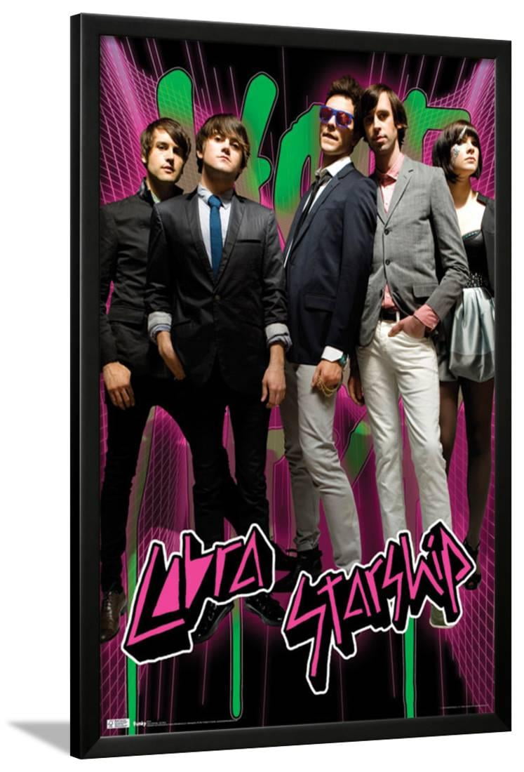 Cobra Starship Hot Mess Lamina Framed Poster Wall Art 24x36 Walmart Com Walmart Com