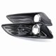 thumbnail image 5 of Front Bumper Fog Light Bezel Frame Cover for Car Grille Shell Hood Lid 2013-2015, 5 of 5