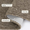 thumbnail image 6 of MeyJey Geometric Lines Kitchen Rugs Sets of 3, Non Slip Washable Kitchen Mats for Floor, Brown, 6 of 7
