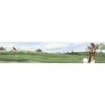 thumbnail image 3 of Reed, Tara 24x8 Black Modern Framed Museum Art Print Titled - Golf Days neutral panel I, 3 of 5