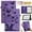 Purple, variant on Case for  Kindle Paperwhite 7th Gen 2015/10th Gen 2018 with Pen Holder & Card Pocket, Lovely Pattern Auto Sleep Wake Multi-Angle Viewing Shockproof Soft TPU Back Cover, Darkblue