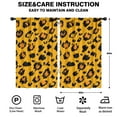 thumbnail image 2 of Blackout Kids Curtains,Leopard Print Childrens Insulated Curtains Set Of 2,Bedroom Essentials,Toddler Room Decor 52"x84"(132x213cm), 2 of 4