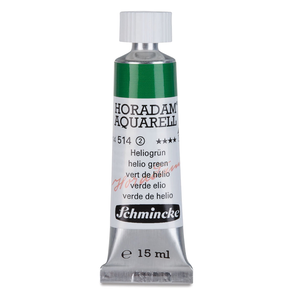 Schmincke Horadam Aquarell Artist Watercolor - Helio Green, 15 ml tube