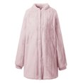 thumbnail image 6 of Winter Warm Coats for Women, Ladies Coats Faux Coat Furry Faux Jacket Long Sleeve Outerwear Pink S, 6 of 8