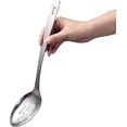 thumbnail image 2 of Slotted Spoon Stainless Steel Cooking Spoon, Kitchen Serving Spoon, 12.8inch/32.5cm, 2 of 5