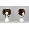 thumbnail image 5 of Unique Bargains Human Hair Wigs for Women 14" Wigs with Wig Cap Synthetic Fibre Brown, 5 of 6