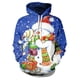 thumbnail image 3 of Sudaderas con capucha navideñas de Papá Noel y alce, ropa informal con impresión 3D, sudaderas para hombres y mujeres, Sudadera con capucha de gran tamaño, jerséis para niños, chándales, ropa, 3 of 4