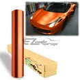 thumbnail image 1 of EZAUTOWRAP Anodized Chrome Orange Car Vinyl Wrap Sticker Decal Matte Metallic Bubble Free Air Release Technology, 1 of 8