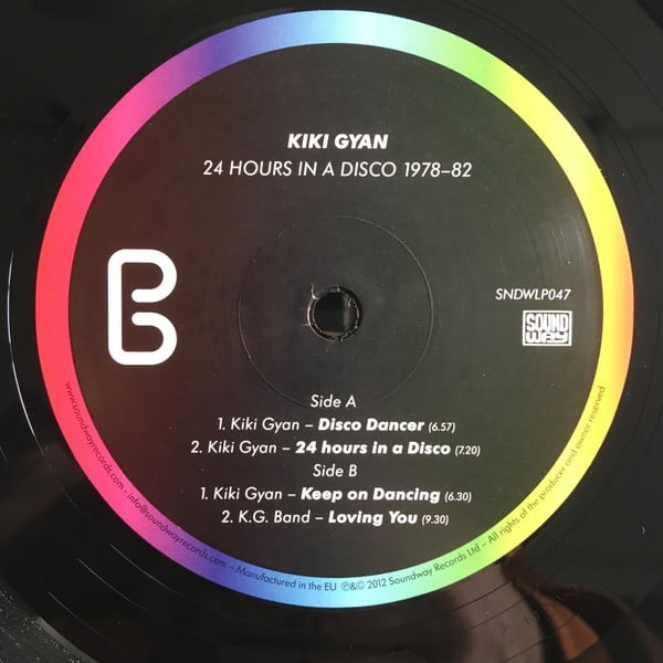 Kiki Gyan - 24 Hours In A Disco 1978-1982 - Music & Performance - Vinyl