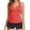 Red, variant on Ruffle Swimsuits for Women,High Waisted Swimsuits for Women,Womens Tankini Bathing Suits,Halter Tankini Top,Swimsuit with Skirt,Tummy Control Tankini,Bathing Suit for Women Blue M