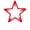1#A, variant on Cutout Star Christmas Tree Topper, 5.9X4.33 inch Glitter Spring Tree Top Finial, Hollow Center Tree Ornament, Mini Tabletop Tree Accessory, Sparkling Holiday Decor, Indoor Seasonal Home Decoration