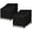 Black--2 Pack, variant on High Back Patio Chair Cover - Waterproof Outdoor Chair Covers, All Weather Patio Furniture Covers for Stackable Chairs, 27”W x34”D x34”H (Black)