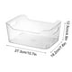 thumbnail image 3 of Contenedor de plástico transparente con asa | Organizador para baño y tocador | Decoración para estantes, armarios y clósets | Sin tapa | Tamaños pequeño, mediano, grande y extragrande, 3 of 5