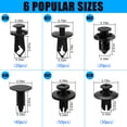thumbnail image 3 of Pengug 190X Car Trim Bumper Clips Plastic Retainer Rivets Fastener Fender Push Pin Kits, 3 of 8