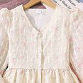 thumbnail image 6 of TOWED22 Toddler Baby Girl Clothes Fall Winter Outfits Infant Girl Sweatshirt Top Pants Set,Sky Blue,8-9 Y, 6 of 7
