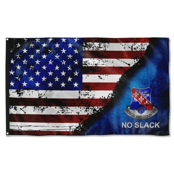 Cayyon Bastogne No Slack Flag 3x5Feet Military Banner with 2 Brass Grommets