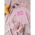 thumbnail image 3 of Princess Slogan Design. Long Sleeve Toddler's -Image by Shutterstock, 3 of 4