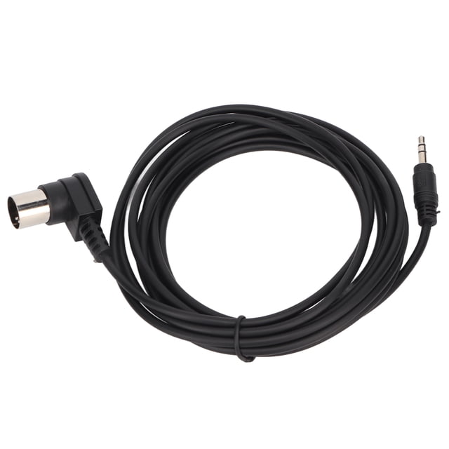 Cable adaptador de sonido de 3,5 mm a 90 grados MINI DIN de 5 pines macho, estable, DC3,5 mm a MINI DIN de 5 pines, 9,8 pies