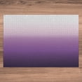 thumbnail image 3 of Ambesonne Ombre Jigsaw Puzzle, Abstract Tone Modern, Heirloom-Quality Fun Activity for Family Durable Cardboard, 1000 pcs, Purple Lavender, 3 of 5