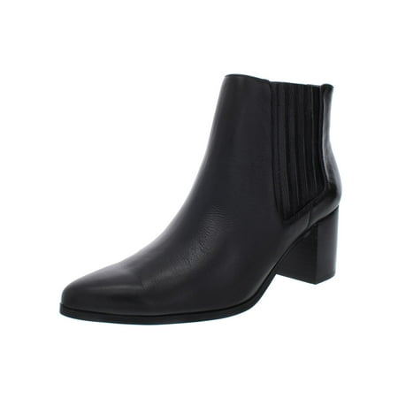 Charles by Charles David Womens Unity Leather Ankle Boots Black 8 Medium (B,M)