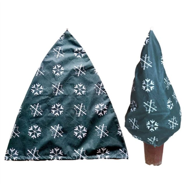 6 piezas de protección navideña contra heladas para plantas, cubierta de vellón para plantas de jardín, cubiertas de plantas de invierno contra heladas