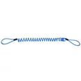thumbnail image 4 of funtasica Coiled Lanyard Spring Cord Motorcycle Boat Cable Anti-Theft Blue 1.5m, 4 of 9