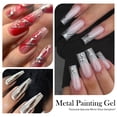 thumbnail image 4 of BORN PRETTY-esmalte de uñas de Gel metálico súper plateado, 5ML, efecto espejo metálico, pintura en Gel, varnis cromado semipermanente para uñas DIY, 4 of 5