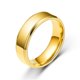 thumbnail image 3 of Anillo de banda Unisex, boda, baile, mujer, hombre, esposa, marido, joyería de mano, oficina, noche, vacaciones, diario, novio, novia, regalos Ropa, zapatos y accesorios Miscelánea Oro Taille 12 Minnieouse  AP010324-23B, 3 of 6