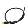 thumbnail image 3 of Throttle Brake Sensor Extension Cable, 3 Core Copper Electric Bike Accessory 200V AC IP65 Waterproof Light Wear Resistance  For Upgrade Male Connector, 3 of 8