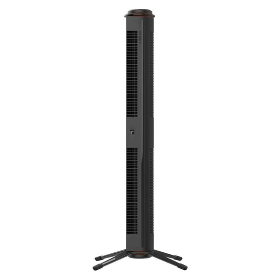 Open Box Sharper Image Axis 32 Airbar Tower Fan, 35", Black (New)