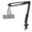 Black, variant on FIFINE Sturdy Boom Arm Stand for Microphone and Light, Adjustable Suspension Mic Boom Arm with 3/8" to 5/8" Adapter, Heavy Desk Clamp Mount for 2in Table