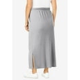 thumbnail image 2 of Woman Within Plus Size Sport Knit Side-Slit Skirt, 2 of 6