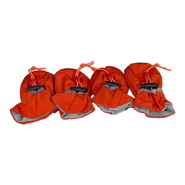 stanreset 4Pcs/set Portable Pet Dog Shoes Cover Non-slip Rain Boots Autumn Winter Dogs Paws Soft Shoes